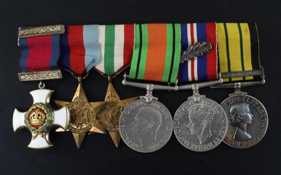 A World War II Italian Campaign Distinguished Service Order medal group to Brigadier John Frederick Adye, Royal Regiment of Artillery